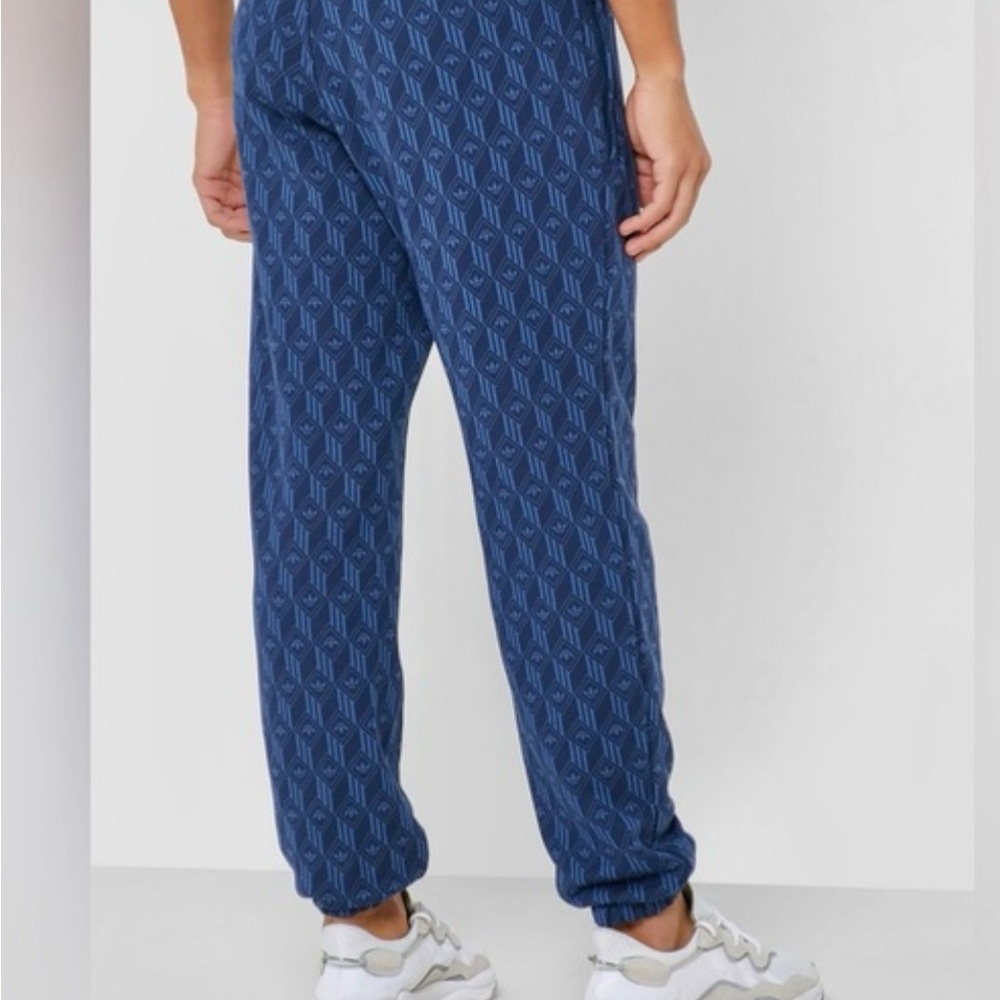 ADIDAS Originals Monogram Track Pants - Night Marine - Men’s Large - Like New - Picture 2 of 9